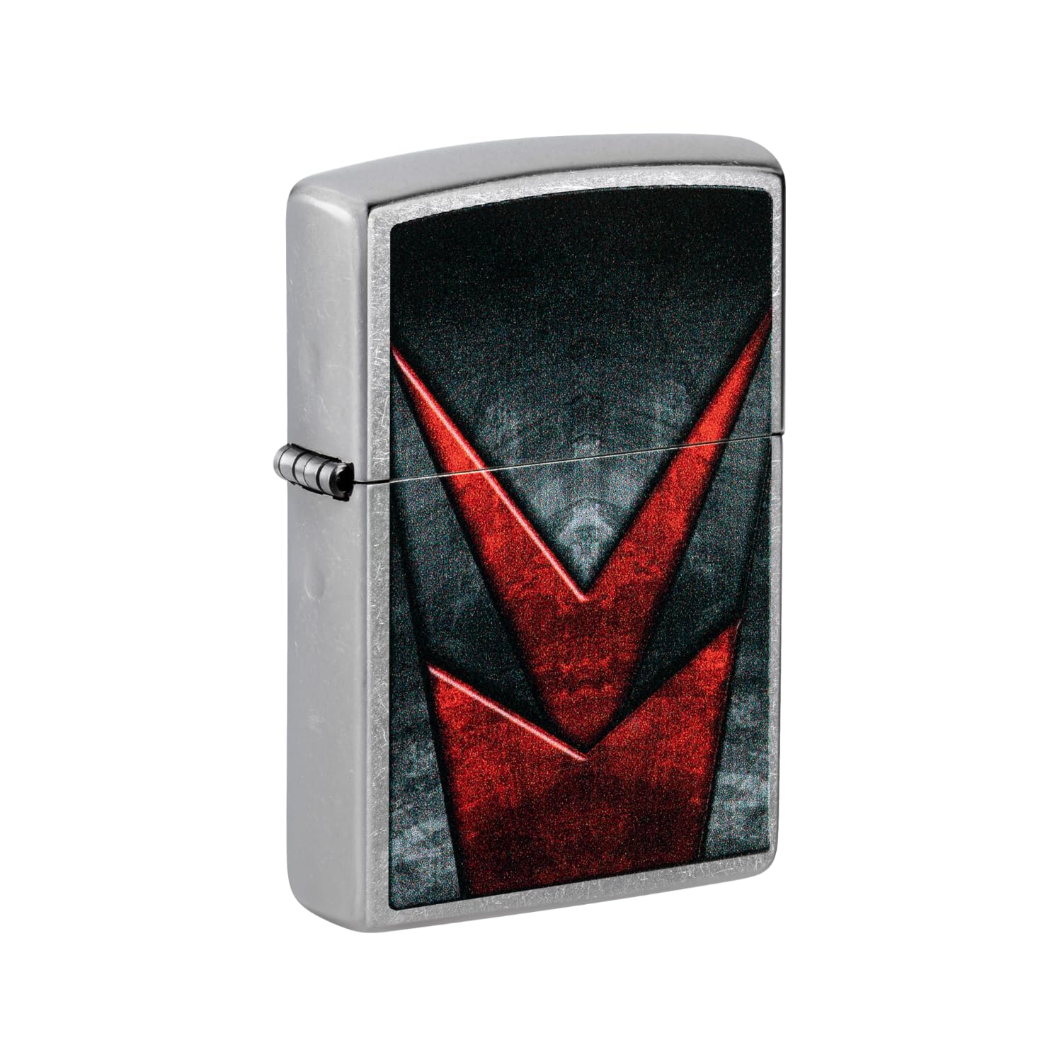 Zippo Luxury Waves Design Armor Tumbled Brass Pocket Lighter